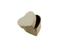 Mini boîte coeur 5x5x3cm - Kraft