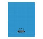 Cahier d'écriture piqué 8000 POLYPRO 17x22 cm 32 pages DL 3mm IV 90 g - Assortis