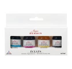 Herbin Eclats Ink Set 4 Bottles 15ml