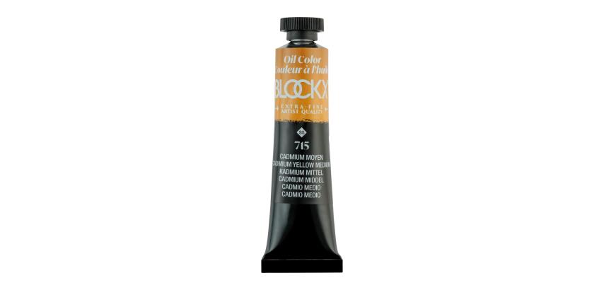 Ölfarbe, Kadmiumgelb mittel, Tube 20ml - Kadmium Mittelgelb