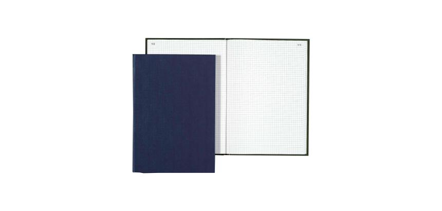 Broschüre 297x210 Kariert 200 paginierte Seiten - Sortierte Farben