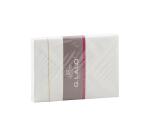 20 enveloppes C6(114x162mm)toile impériale doublées gommées - Blanc