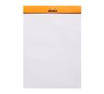 Bloc agrafé N°16 A5 80 feuilles unies 80 g - Orange