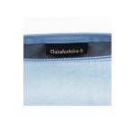 CUIR TEINTÉ Trousse Ø5,5x22 cm Bleu ciel