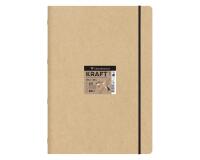 Kraft carnet piqué 20F A3 115g