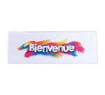 Lot de 5 chevalets double face horizontal A4 - Cristal