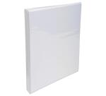 Classeur 2 anneaux cartonné Exacompta KreaCover® personnalisable A5 - Dos 3,6 cm blanc
