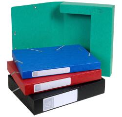 Cartobox® Cartulina lustrada 7/10e - 600 g/m2 - Lomo: 40 mm - Formato de documento: A4 - Tamaño: 25x33cm