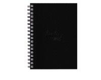 Rhodia Touch Watercolor Book, papier grain fin 100% coton 300g - A5 portrait, 40 pages - Noir