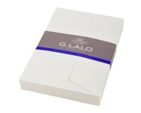 25 enveloppes C6 (114x162mm) Vergé doublées adhésives - Blanc