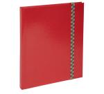 Iderama Notizbuch 220x170, 192 linierte Seiten - rot