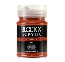 Feine Acrylfarbe 500ml, Acrylic Artist - Siena gebrannt|