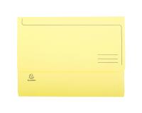 Confezione da 10 cartelle con tasca SUPER 210 - 24,5x32,5cm - Giallo canarino