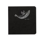 Flying Spirit carnet dos carré 50F 10,5x10,5cm 90g - Noir