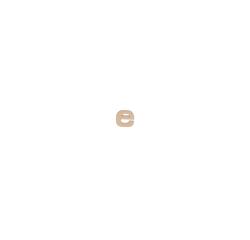 Small Letter Kraft 'E' 8.5cm - Kraft