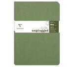 Set of 2 Age Bag A4 Stapled Notebooks 96 Plain Pages - Green