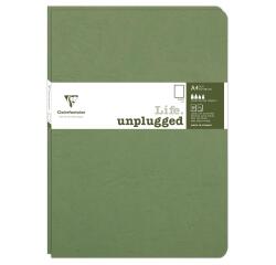 Set de 2 carnets piqués Age Bag A4 96 pages uni - Vert