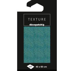 Papier Texture Décopatch n°802 -1 feuille 40x60cm - Bleu