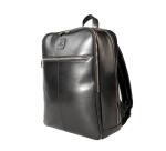 Exactive leather Backpack for Laptop blk - Black