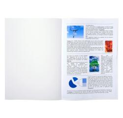 Pack of 100 legal insert folders 22x31 cm - White