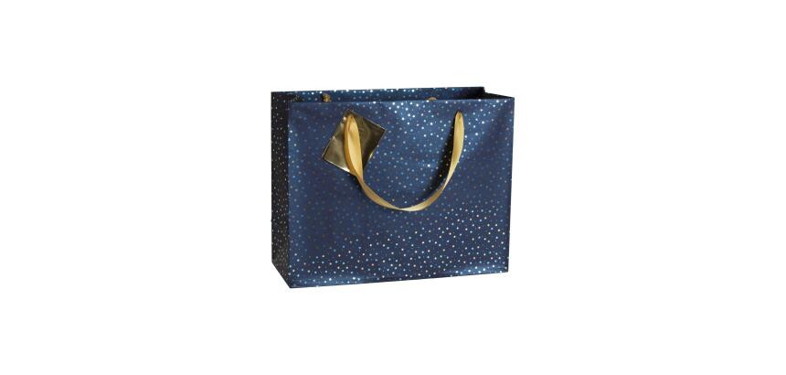 Christmas gift bag 'Bluish Night', shopping