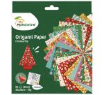 Origami Paper Christmas, 20 x 20 cm, 60F, 70g - Multicolour