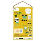 Little Couz'In, Gustave de panda - Zwart & Wit