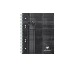 Bind'O Block cahier reliure intégrale A5+ 180 pages détachables perforées 6 trous ligné + cadre en-tête - Assortis