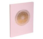 Guest book 100p gold 27x22 Ellipse grey