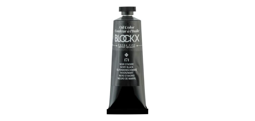 Peinture à l'huile extra-fine tube 35ml - Noir d'ivoire