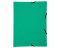 Chemise à élastique sans rabat carte lustrée 350gm2 - A4 - Vert