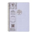 Inspire, Daily planner, Carnet reliure intégrale A5 14,8x21 cm, 148 pages, imprimé, ass.