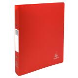 Classeur 2 anneaux plastifié Exacompta A4 maxi - Dos 4 cm rouge