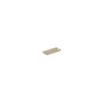 Plateau moderne rectangulaire 11x26x3cm - Kraft