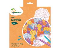 Graffy Mandala, Pêle Mêle Chats - Orange