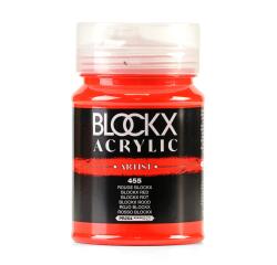 Feine Acrylfarbe 500ml, Acrylic Artist - Rot Blockx