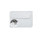 PAPIERS MARBRÉS, Paquet de 20 enveloppes Pollen 114x162mm 120g/m2 - Bleu marbré