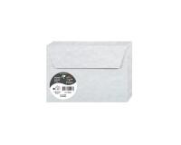 PAPIERS MARBRÉS, Paquet de 20 enveloppes Pollen 114x162mm 120g/m2 - Bleu marbré