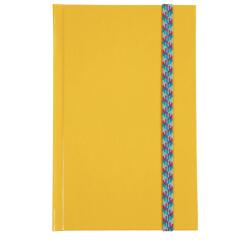 Carnet Iderama 170x110, 192 pages lignées - Jaune
