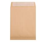 Kraft 260x330x30mm 120gsm gusset pocket envelope - Light brown|