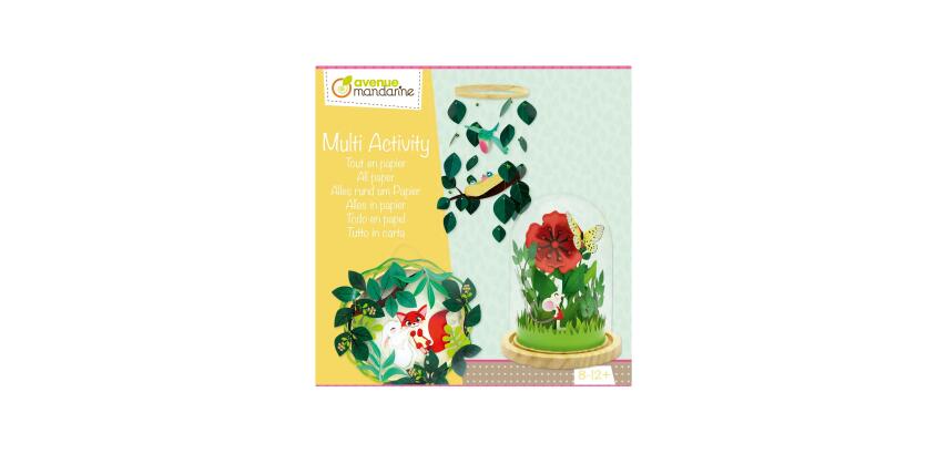 Coffret créatif, Multi Activity, Tout en papier - Multicolore
