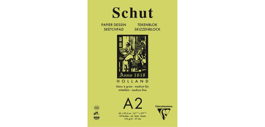 Petit Grain Sketch bloc collé 50F A2 125g