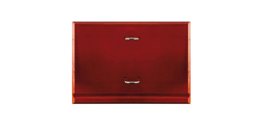 Socle luxe en acajou pour Bloc-pratic - Bordeaux