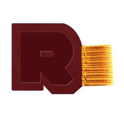Rhodiarama porte-stylo autoadhésif 4x3 cm pour blocs carnets et agendas - Lie de vin