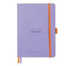 Rhodia Goalbook Softcover Notebook - Dot - 120 Sheets - 90gsm - Iris