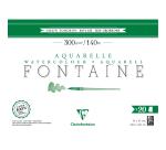 Fontaine bloc collé 4 côtés 20F 31x41cm 300g grain torchon