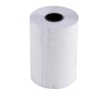 Bobine pour tickets de carte bancaire 57x40 mm - 2 plis chimique autonome 60g/m2. - Blanc