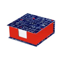 Le Mur des Je t'aime, Bloc cube 11x11x4cm contenant 300 feuillets unis 9,8x9,8 cm