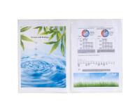 Sachet de 10 étuis de protection doubles polypropylène 12/100e - A4 - Cristal
