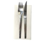 Pack of 40 Micro-Embossed 1/8 Wadded Napkings, 38x38cm.